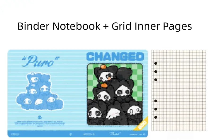 Changed Puro A5 Loose Leaf Notebook - TOY-ACC-995E03 - Changed - 42shops