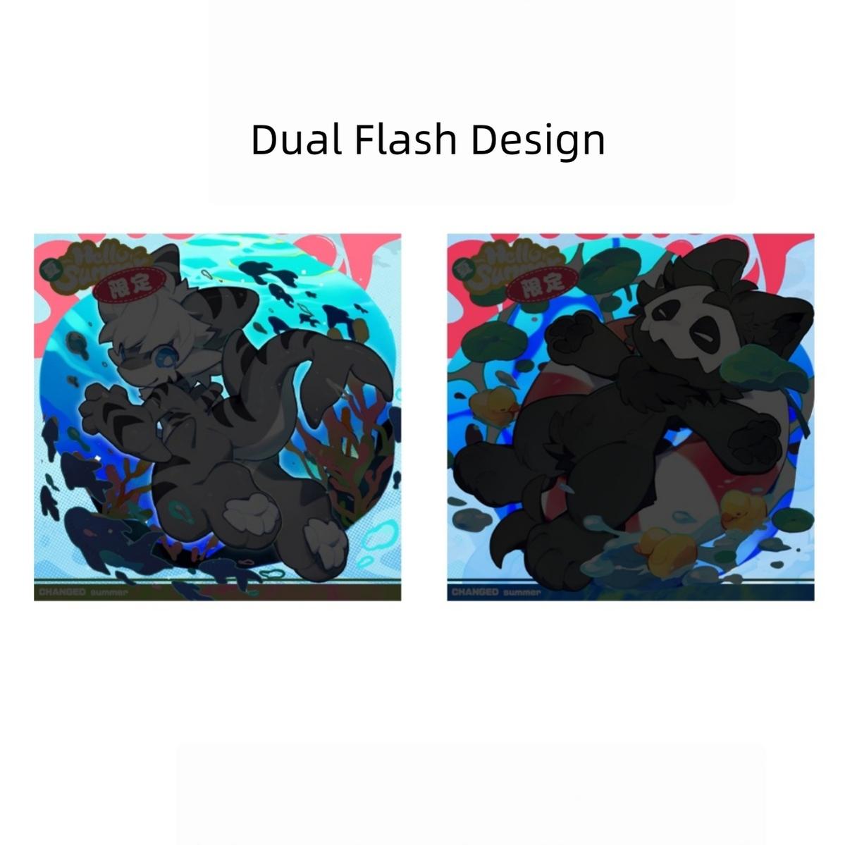 Changed Puro Acrylic Artboard, Double Flash Shikishi - TOY-ACC-986E01 - Changed - 42shops