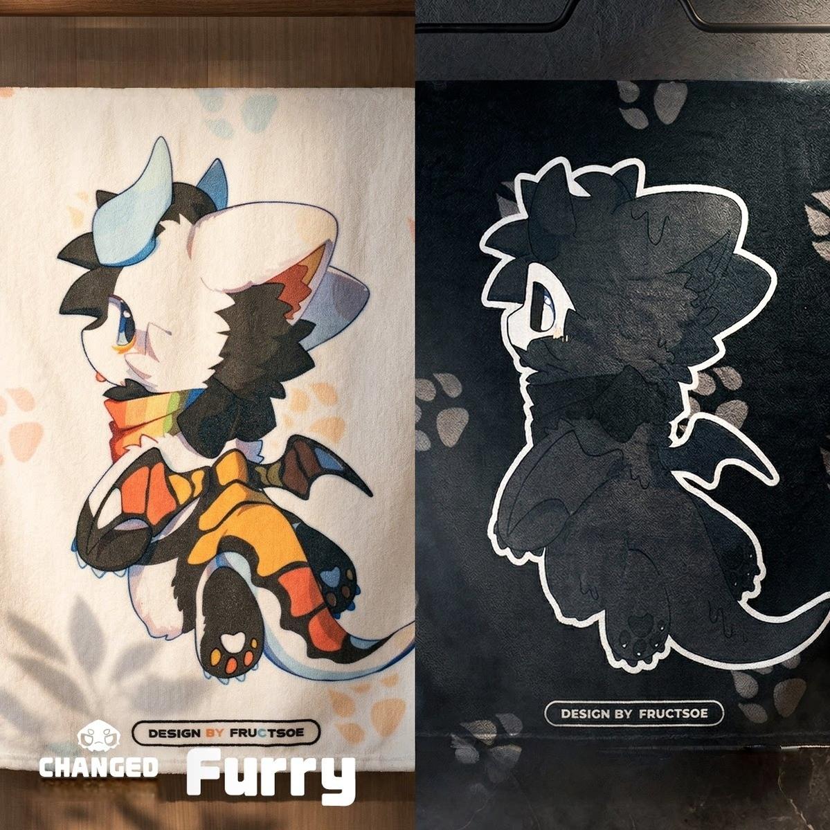 Changed Puro Collaboration, Flannel Bath Towel - TOY-PLU-1535E05 - Fructose Variety Shop - 42shops