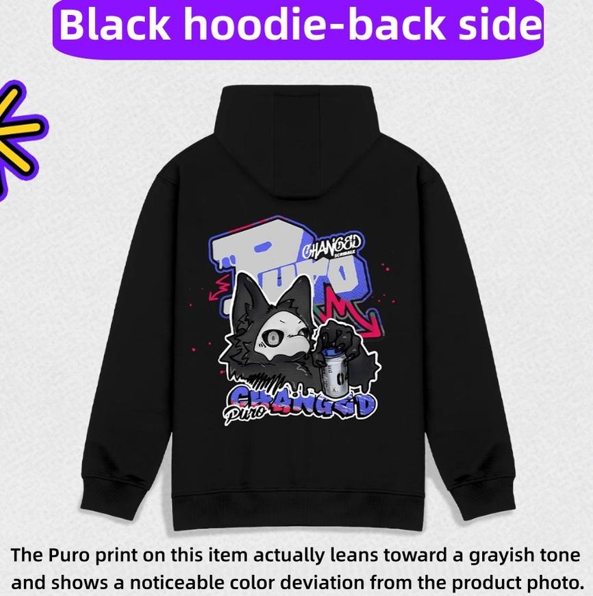 Changed Puro Cotton Hoodie Graffiti Hoodie 42077:813537