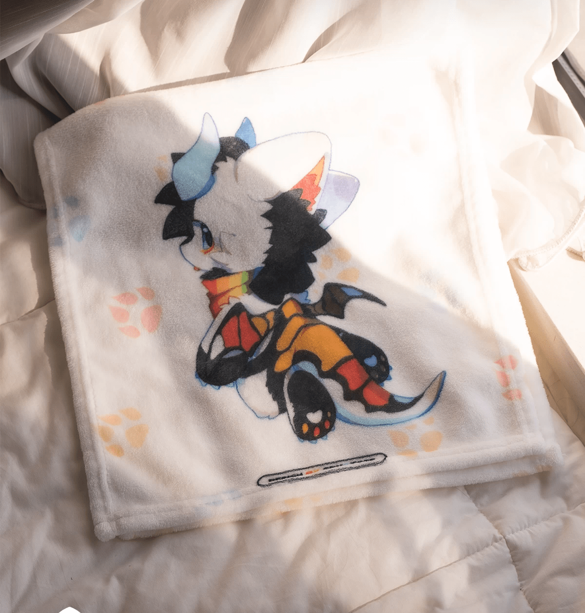 Changed Puro Flannel Towel, Black & White - TOY-ACC-991E02 - Fructose Variety Shop - 42shops