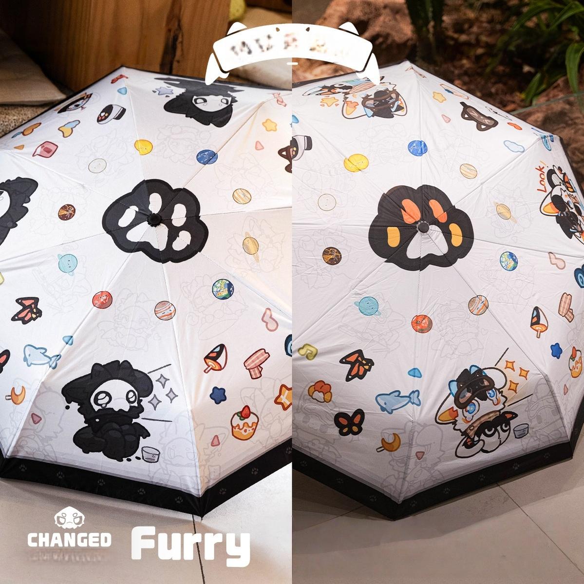 Changed Puro Foldable Umbrella, Perfect Companion for Fans - TOY-ACC-981E03 - Fructose Variety Shop - 42shops