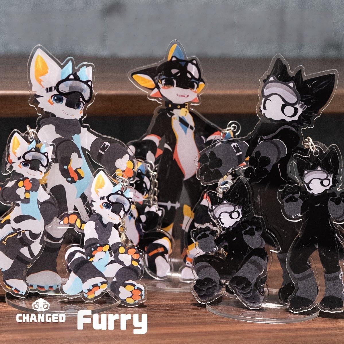 Changed Puro Fructose Acrylic Keychain And Standee Set - TOY-ACC-1005E04 - Fructose Variety Shop - 42shops
