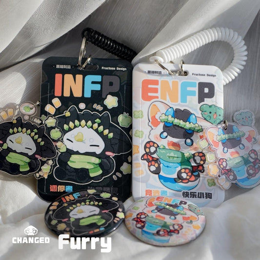 Changed Puro IP Collaboration Card Holder Set, MBTI - TOY-ACC-96317 - Fructose Variety Shop - 42shops