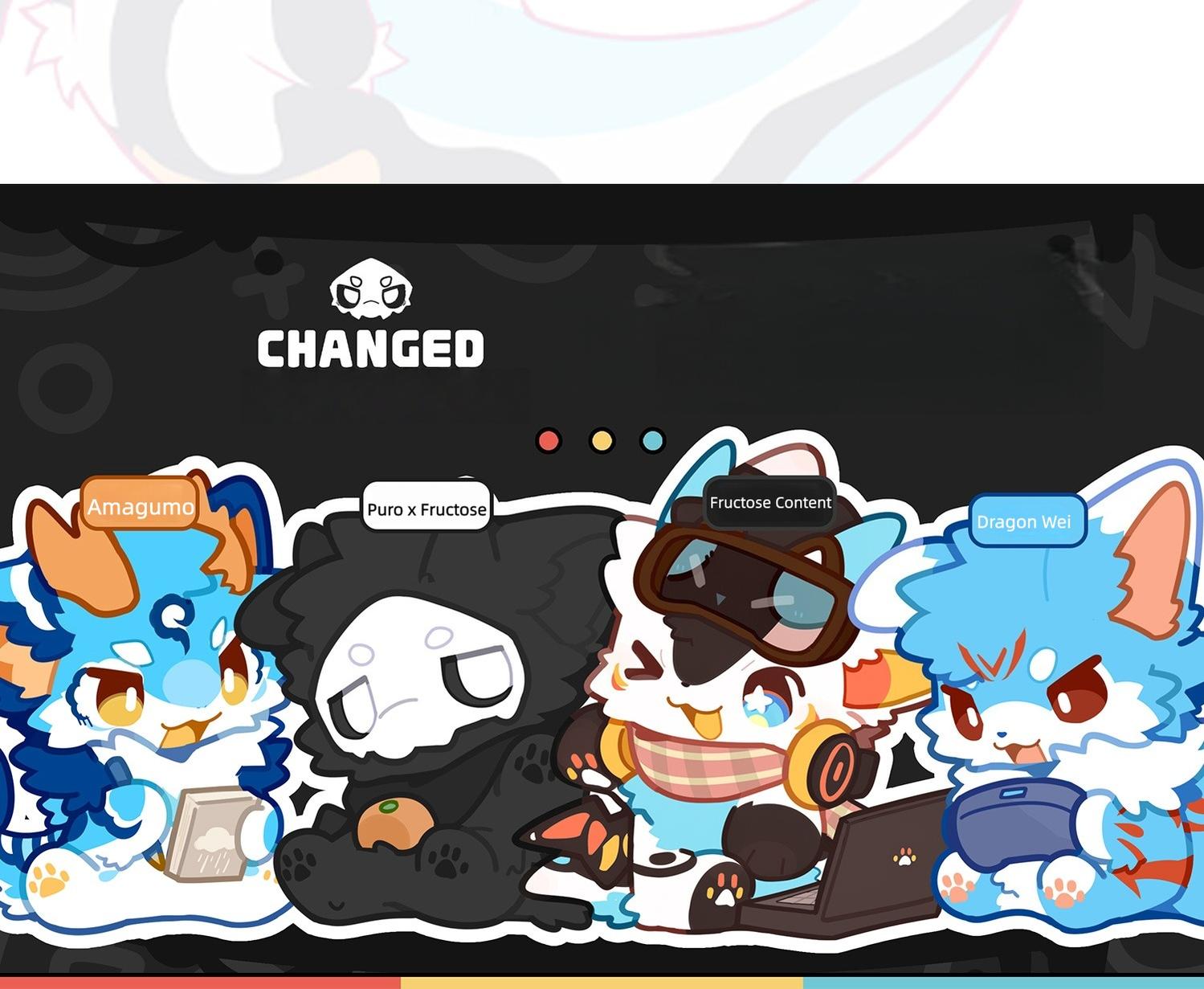 Changed Puro IP Collaboration Large Cotton Doll 43914:789134