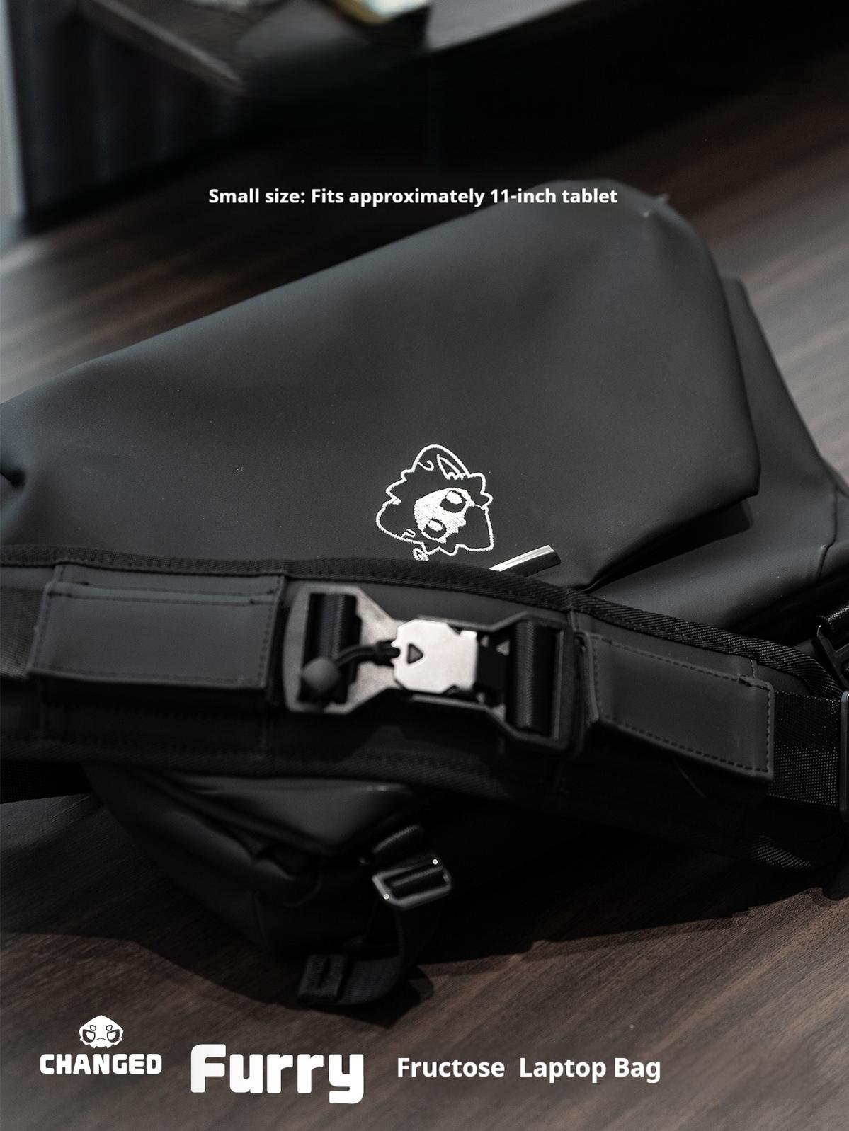 Changed Puro Nylon Laptop Bag, Black & White - TOY-ACC-990E02 - Fructose Variety Shop - 42shops