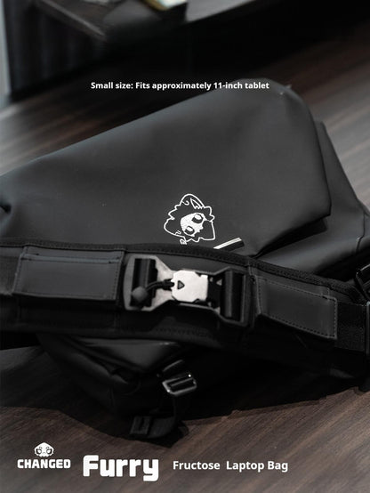 Changed Puro Nylon Laptop Bag, Black & White - TOY-ACC-990E02 - Fructose Variety Shop - 42shops