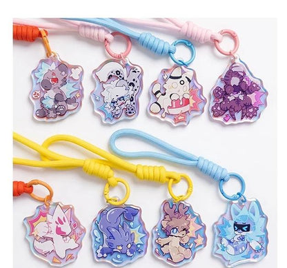 Changed SP Holographic Acrylic Keychain Charm Set - TOY-ACC-997E01 - CHANGED - 42shops