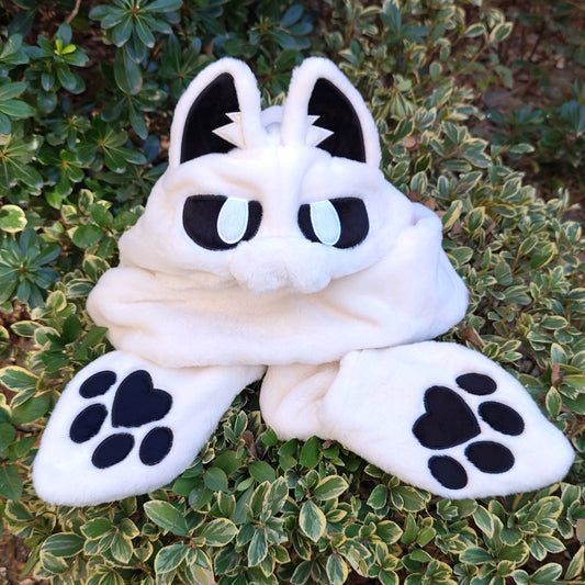 Changed Squid Dog Hooded Scarf, Glove Tail 44551:812626