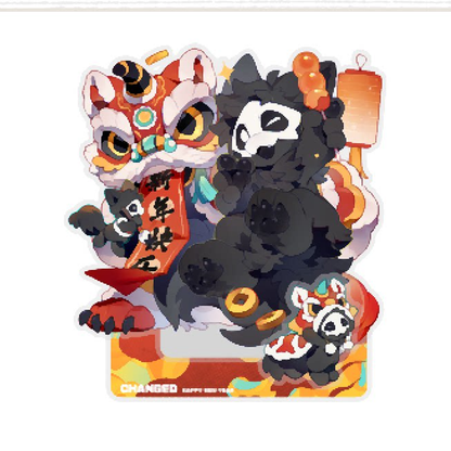 Chinese New Year Changed Merch Set, Puro, Colin, and Shark 44667:817864
