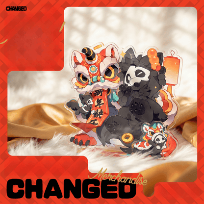 Chinese New Year Changed Merch Set, Puro, Colin, and Shark 44667:817873