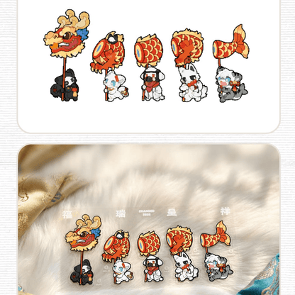 Chinese New Year Changed Merch Set, Puro, Colin, and Shark 44667:817863
