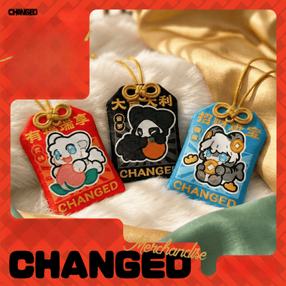 Chinese New Year Changed Merch Set, Puro, Colin, and Shark 44667:817866