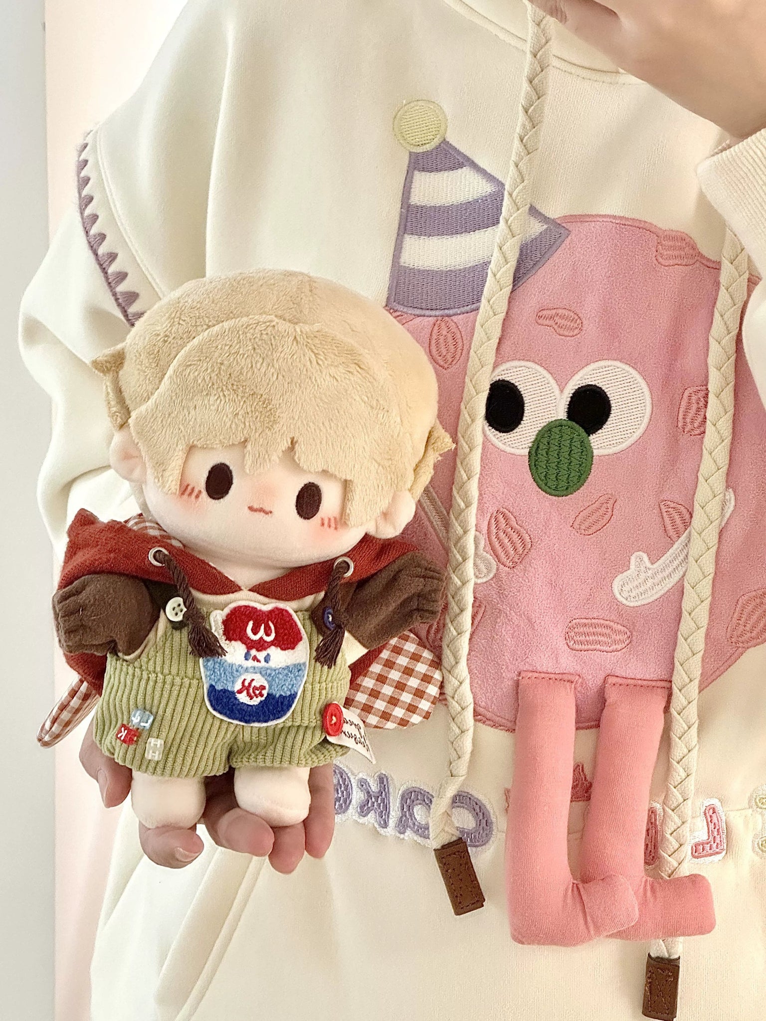 Cocoro Space Monster 20 cm Cotton Doll Clothes Jumpsuit - TOY-ACC-79002 - Uchuuu Store - 42shops