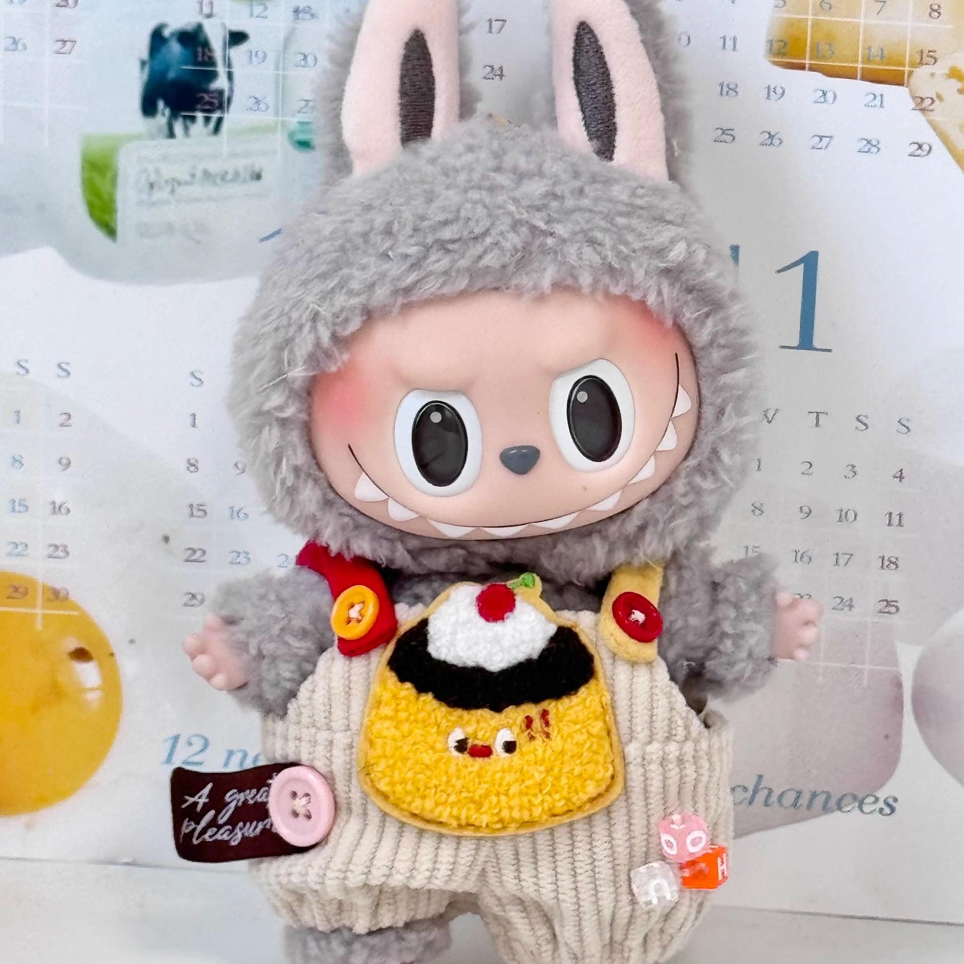 Cocoro Space Monster 20 cm Cotton Doll Clothes Jumpsuit - TOY-ACC-79001 - Uchuuu Store - 42shops