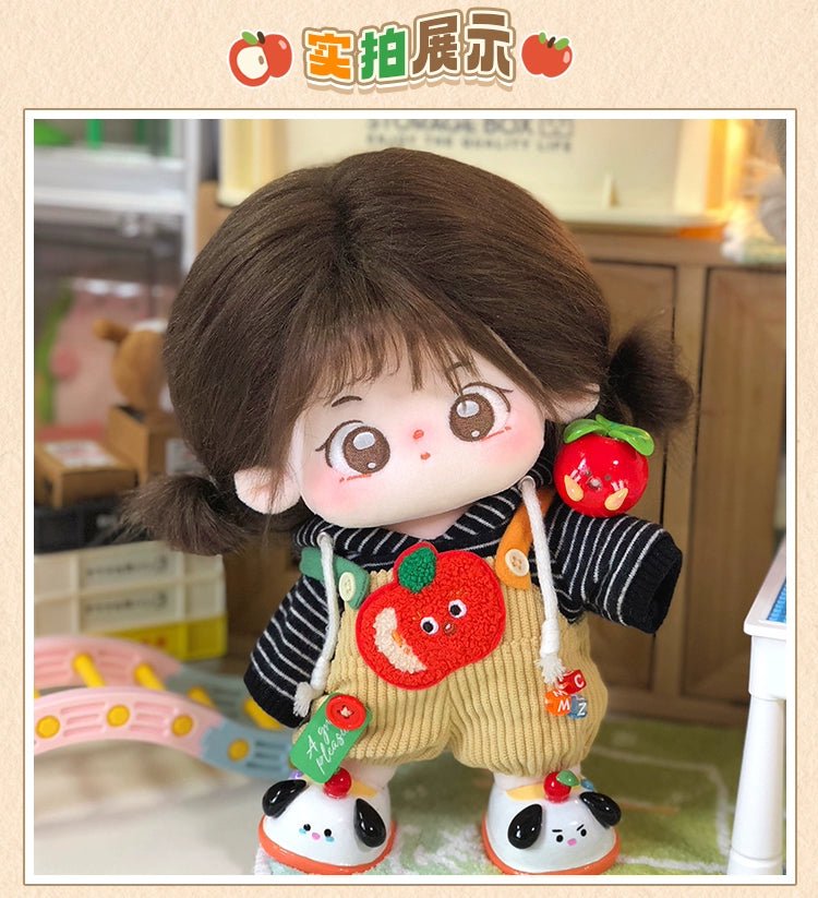 Cotton Doll Clothes Cocoro Little Monster Fruit Overalls - TOY-ACC-79203 - Uchuuu Store - 42shops