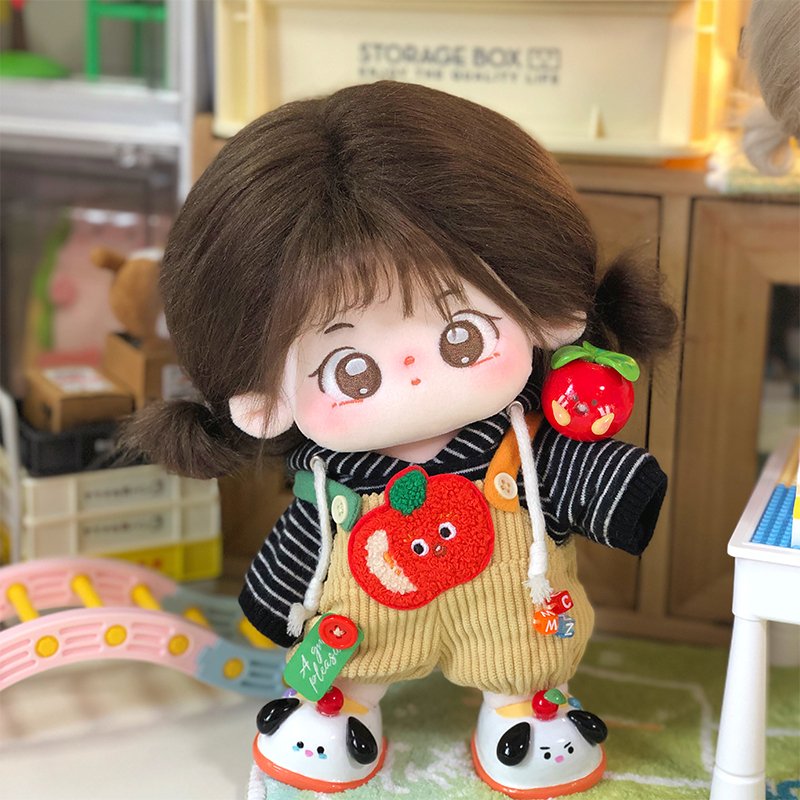 Cotton Doll Clothes Cocoro Little Monster Fruit Overalls - TOY-ACC-79203 - Uchuuu Store - 42shops