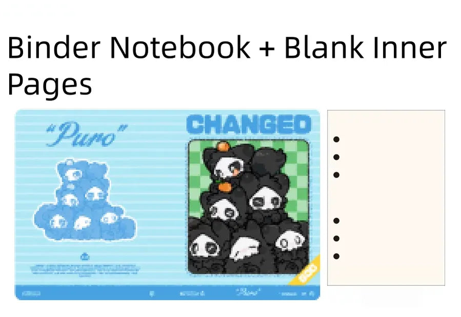 Changed Puro A5 Loose Leaf Notebook 45762:861649