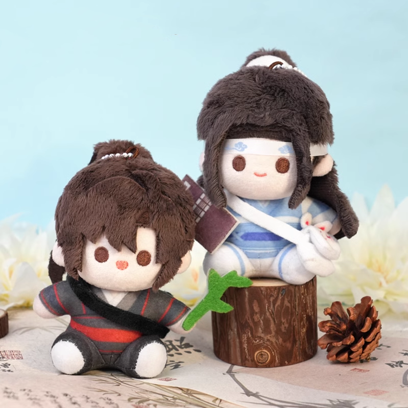 MDZS Cotton Doll Wei Wuxian Lan Wangji Plush Keychain 40064:650968