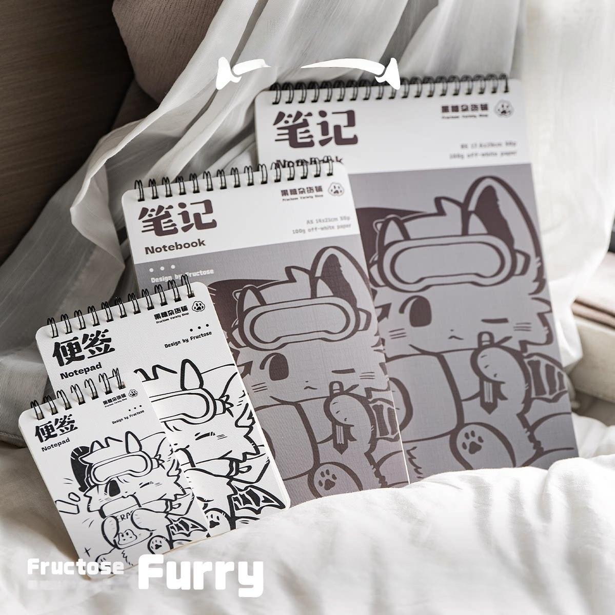 Fructose Variety Shop Furry - Themed Coil Notebooks - TOY-ACC-97703 - Fructose Variety Shop - 42shops