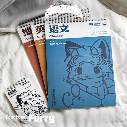 Fructose Variety Shop Furry - Themed Coil Notebooks - TOY-ACC-97705 - Fructose Variety Shop - 42shops
