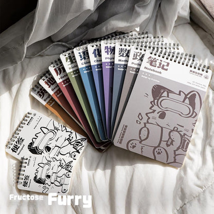 Fructose Variety Shop Furry - Themed Coil Notebooks - TOY-ACC-97708 - Fructose Variety Shop - 42shops