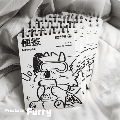 Fructose Variety Shop Sticky Note, A6 & A7 Size - TOY-ACC-97206 - Fructose Variety Shop - 42shops