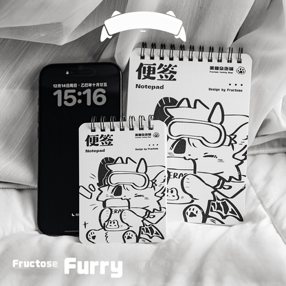 Fructose Variety Shop Sticky Note, A6 & A7 Size - TOY-ACC-97203 - Fructose Variety Shop - 42shops