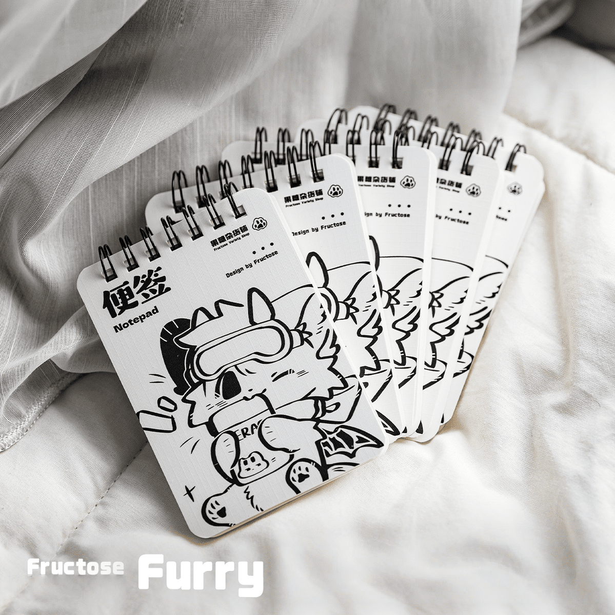 Fructose Variety Shop Sticky Note, A6 & A7 Size - TOY-ACC-97205 - Fructose Variety Shop - 42shops