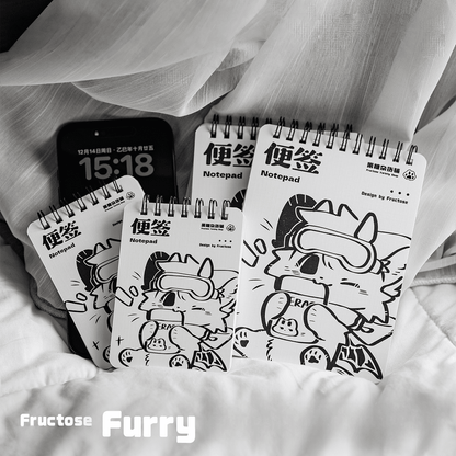 Fructose Variety Shop Sticky Note, A6 & A7 Size - TOY-ACC-97204 - Fructose Variety Shop - 42shops