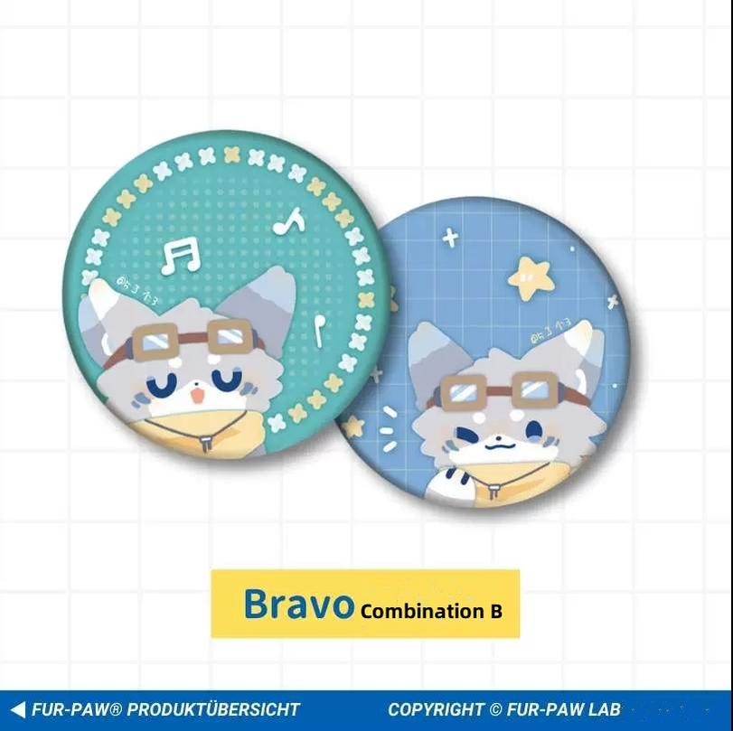 Fur Paw Badge Furry Badges Cute Anime Badge - TOY - ACC - 83502 - FurPaw - 42shops