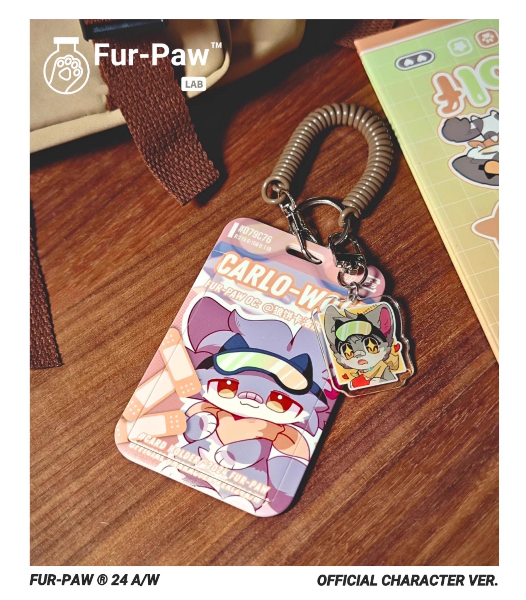 Furpaw Pendant Versatile Card Holder Cute Hanging Accessory - TOY - ACC - 86510 - FurPaw - 42shops