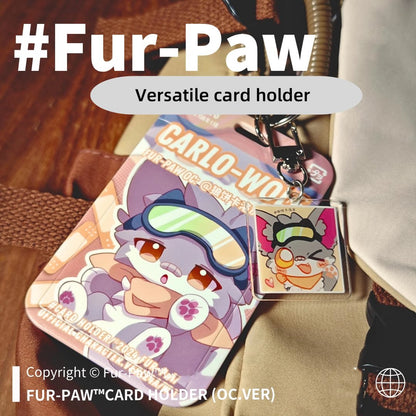 Furpaw Pendant Versatile Card Holder Cute Hanging Accessory - TOY - ACC - 86510 - FurPaw - 42shops