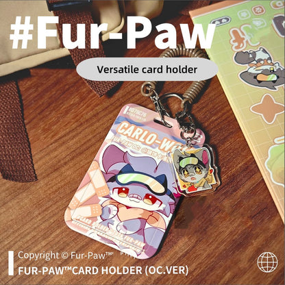 Furpaw Pendant Versatile Card Holder Cute Hanging Accessory - TOY - ACC - 86510 - FurPaw - 42shops