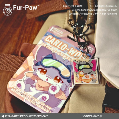 Furpaw Pendant Versatile Card Holder Cute Hanging Accessory - TOY - ACC - 86512 - FurPaw - 42shops