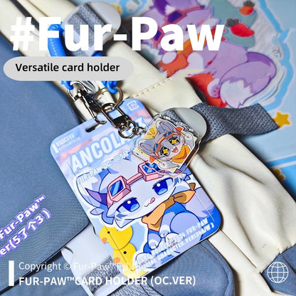 Furpaw Pendant Versatile Card Holder Cute Hanging Accessory - TOY - ACC - 86508 - FurPaw - 42shops