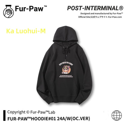 Furpaw Peripheral Hoodie Cute Hooded Sweatshirt Furry Top - COS - CO - 24107 - FurPaw - 42shops