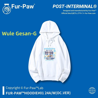 Furpaw Peripheral Hoodie Cute Hooded Sweatshirt Furry Top - COS - CO - 24114 - FurPaw - 42shops