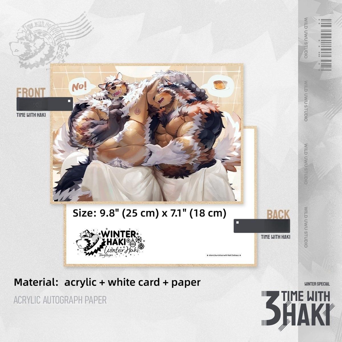 Furry-Themed Merch by BOOG, Time With Haki Winter Special 44580:813540