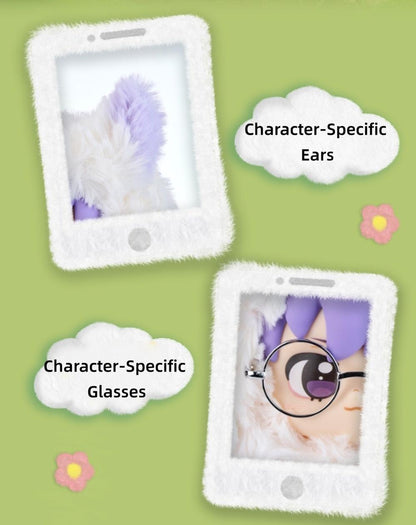 Link Click Vinyl - Faced Plush Doll, Vein, Xia Fei, and Liu Xiao - TOY-PLU-152501 - MiniDoll - 42shops