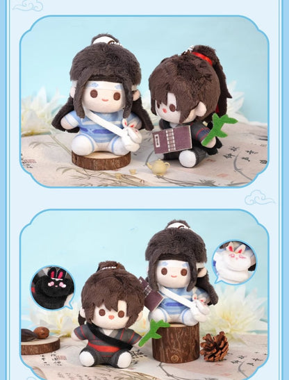 MDZS Cotton Doll Wei Wuxian Lan Wangji Plush Keychain - TOY - PLU - 146303 - 魔道祖师 - 42shops