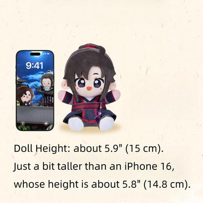 MDZS Mini Plush Doll, Youthful Wei Wuxian and Lan Wangji - TOY - PLU - 151401 - MiniDoll - 42shops