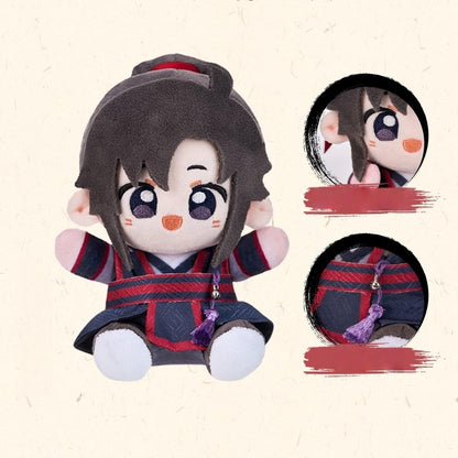 MDZS Mini Plush Doll, Youthful Wei Wuxian and Lan Wangji - TOY - PLU - 151401 - MiniDoll - 42shops
