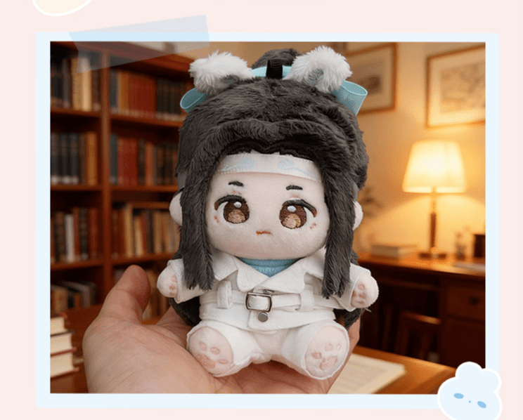MDZS Plush Doll, Wei Wuxian Birthday Edition - TOY-PLU-152101 - KAZE - 42shops