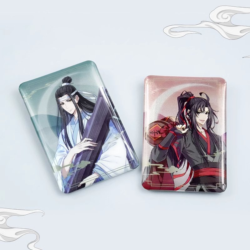 MDZS Reflective Badge Rectangular Badge - TOY - ACC - 85401 - 魔道祖师 - 42shops