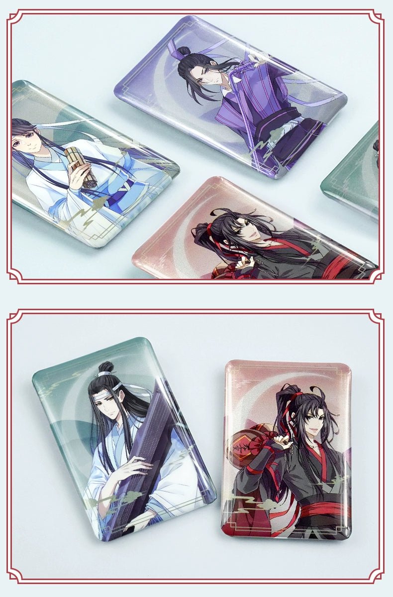 MDZS Reflective Badge Rectangular Badge - TOY - ACC - 85401 - 魔道祖师 - 42shops