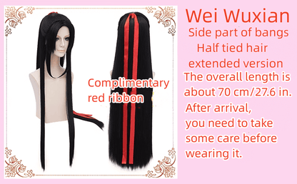MDZS Wei Wuxian Lan Wangji Jin Ling Cosplay Wig - COS-WI-15301 - 42shops - 42shops