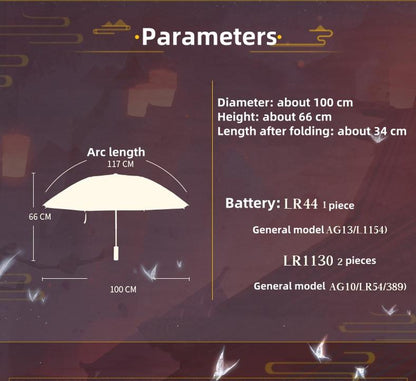 TGCF Automatic Umbrella Thousand Lanterns Reflecting the Palace 38944:625789