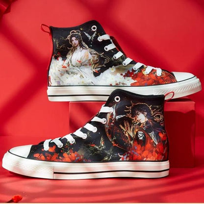 TGCF High-top Canvas Shoes Eerie Shadows and Elusive Trails 34986:485371