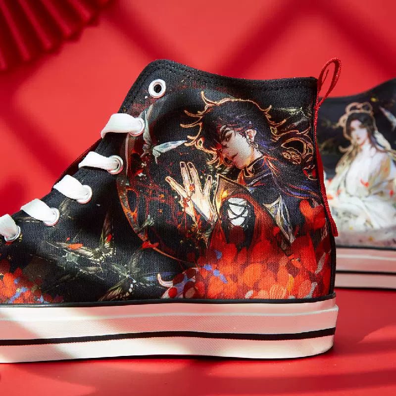 TGCF High-top Canvas Shoes Eerie Shadows and Elusive Trails 34986:485375